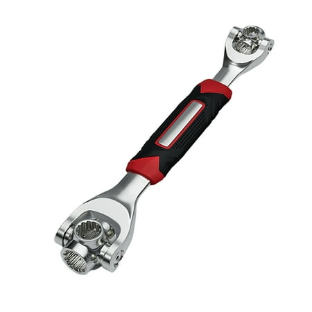 KUNyu Socket Spanner Labor-saving Large Torque Reliable 52 in 1/8 in 1 Repair Spanner Torque Wrench Tool
KUNyu Socket Spanner Labor-saving Large Torque Reliable 52 in 1/8 in 1 Repair Spanner Torque Wrench Tool