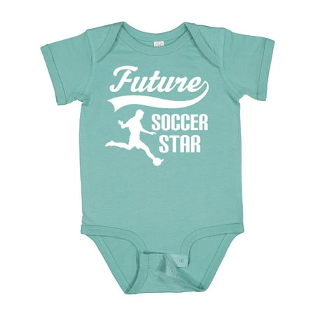 Inktastic Future Soccer Star Childs Sports Gift Baby Boy Bodysuit