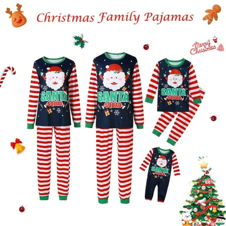 Christmas Family Matching Dad Mom Kid Pajamas PJS Set Xmas Santa Striped Sleepwear Nightwear
Christmas Family Matching Dad Mom Kid Pajamas PJS Set Xmas Santa Striped Sleepwear Nightwear
