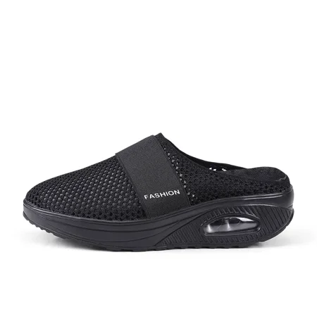 Women‘s Air Cushion Sole Slip-On Walking Shoes Comfortable & Breathable Mesh Shoes Women‘s Footwear
Women‘s Air Cushion Sole Slip-On Walking Shoes Comfortable & Breathable Mesh Shoes Women‘s Footwear