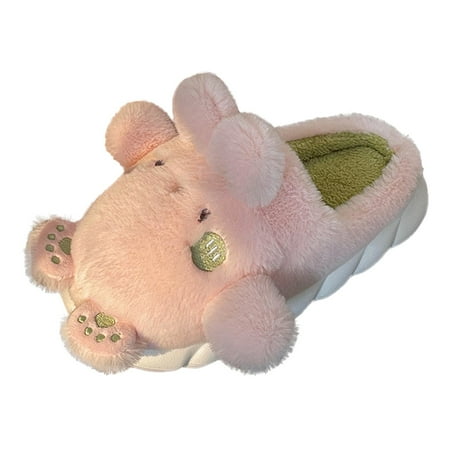 House Slippers For Women Winter Women Cute Hugging Rabbit Warm Home Baotou Plush Soft Bottom Comfortable Flat Cotton Slippers
House Slippers For Women Winter Women Cute Hugging Rabbit Warm Home Baotou Plush Soft Bottom Comfortable Flat Cotton Slippers