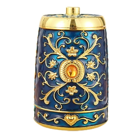Fusipu Toothpick Holder Delicate Appearance Food Grade Lustrous Refillable Long Service Life Dust-proof Rose Carved Pattern Vintage Press Dispense Toothpick Canister Storage Supplies
Fusipu Toothpick Holder Delicate Appearance Food Grade Lustrous Refillable Long Service Life Dust-proof Rose Carved Pattern Vintage Press Dispense Toothpick Canister Storage Supplies