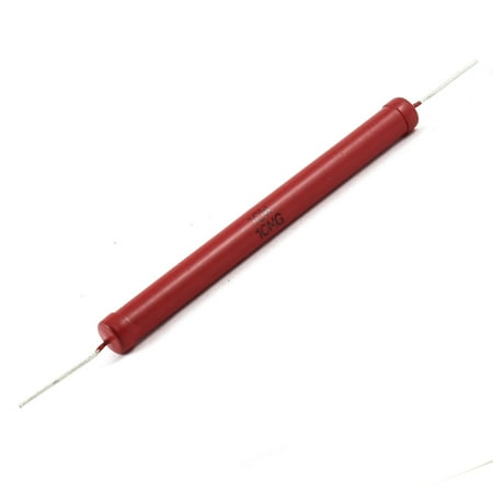 Unique Bargains 10W Watt Power 10M Ohm Glass Glaze Film High Voltage Resistor 5% Tolerance