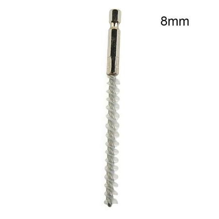8-19mm Wire Brush Tube Machinery Cleaning Nylon Brush Washing Polishing Tool