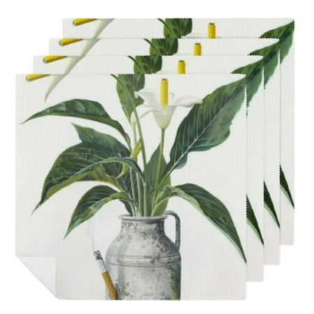 Facannap Still Life Cloth Napkins Set for Hotel Home Banquet Atmosphere Embellishment - Polyester Fabric Gift for Events 6 PCS
Facannap Still Life Cloth Napkins Set for Hotel Home Banquet Atmosphere Embellishment - Polyester Fabric Gift for Events 6 PCS