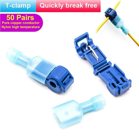 50pcs Quick Splice Wire Connector+50pcs Connector Terminal Tools Kit Set KN2+MDFN2
50pcs Quick Splice Wire Connector+50pcs Connector Terminal Tools Kit Set KN2+MDFN2