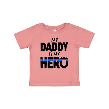 Inktastic My Daddy is My Hero Police Officer Family Gift Baby Boy or Baby Girl T-Shirt
Inktastic My Daddy is My Hero Police Officer Family Gift Baby Boy or Baby Girl T-Shirt