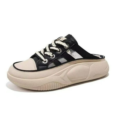 Women Canvas Mules Memory Foam Clipper Fashion Sneakers Comfortable Slip-On Mule Backless Holiday Shoes/Women S Closed Toe Half Slippers
Women Canvas Mules Memory Foam Clipper Fashion Sneakers Comfortable Slip-On Mule Backless Holiday Shoes/Women S Closed Toe Half Slippers