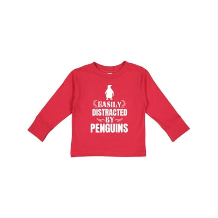 Inktastic Easily Distracted by Penguins Gift Toddler Boy or Toddler Girl Long Sleeve T-Shirt
Inktastic Easily Distracted by Penguins Gift Toddler Boy or Toddler Girl Long Sleeve T-Shirt