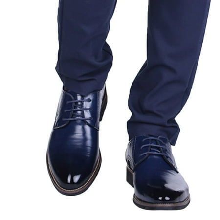 Feiboyy Classical Style Shoes For Men Slip On PU Leather Low Rubber Sole Block Heel Work
Feiboyy Classical Style Shoes For Men Slip On PU Leather Low Rubber Sole Block Heel Work