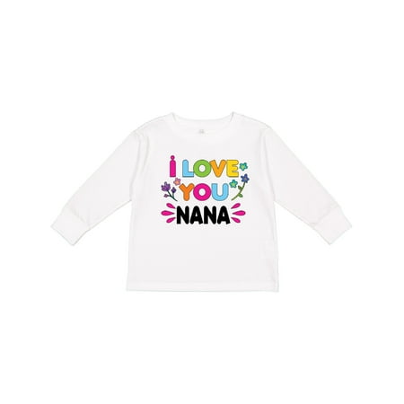 Inktastic I Love You Nana with Flowers Gift Toddler Toddler Girl Long Sleeve T-Shirt
Inktastic I Love You Nana with Flowers Gift Toddler Toddler Girl Long Sleeve T-Shirt