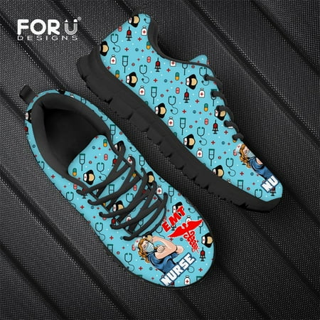 Paramedic EMT EMS/Nurse Blue Women s Shoes Flats Casual Sneakers Nursing Lace-up Air Mesh Female Light Zapatos Mujer
Paramedic EMT EMS/Nurse Blue Women s Shoes Flats Casual Sneakers Nursing Lace-up Air Mesh Female Light Zapatos Mujer