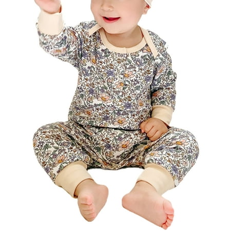 Glookwis Infant One Piece Romper Loose Playsuit Casual Cute Bodysuit Long Sleeve Floral Print Jumpsuit Floral 73CM
Glookwis Infant One Piece Romper Loose Playsuit Casual Cute Bodysuit Long Sleeve Floral Print Jumpsuit Floral 73CM