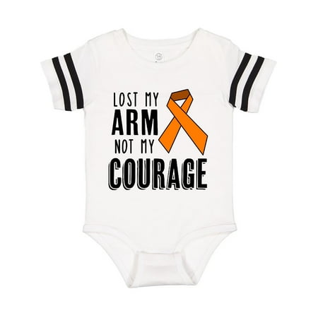 Inktastic Lost my Arm Not my Courage Limb Loss Awareness Orange Ribbon Gift Baby Boy or Baby Girl Bodysuit
Inktastic Lost my Arm Not my Courage Limb Loss Awareness Orange Ribbon Gift Baby Boy or Baby Girl Bodysuit