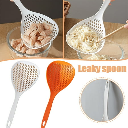 Multipurpose Colander Durable Skimmer Slotted Spoon Heat Resistant Strainer for Kitchen Cooking
Multipurpose Colander Durable Skimmer Slotted Spoon Heat Resistant Strainer for Kitchen Cooking
