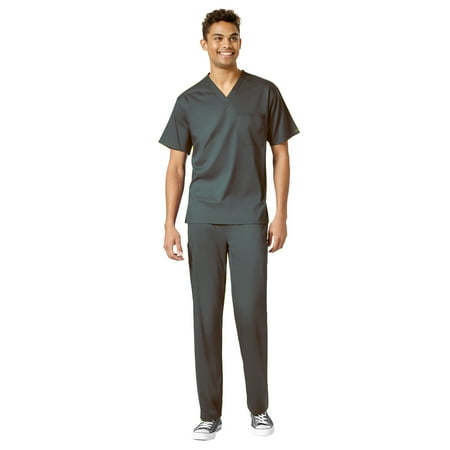 WonderWink Pro Men s V-Neck Top & Straight Leg Cargo Pant Scrub Set