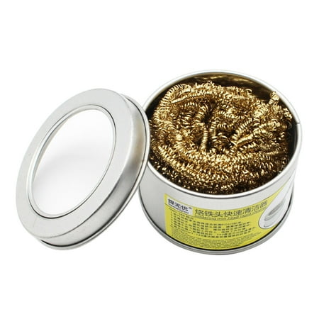Soldering Iron Tip Cleaner Welding Solder Iron Tip Brass Solder Iron Ball Cleaning Tool Stainless Steel
Soldering Iron Tip Cleaner Welding Solder Iron Tip Brass Solder Iron Ball Cleaning Tool Stainless Steel