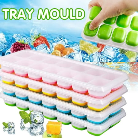 Reusable DIY Popsicle Stencil Ice Cube Maker Ice Cube Trays Ice Storage Box