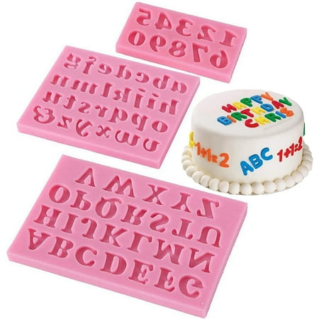3 PCS Mini Letters Numbers Silicone Chocolate Mold Candy Molds Container DIY Christmas Cake Decoration Molds Safe for Christmas Cake Candy Chocolate Ice Cube Etc—Pink
3 PCS Mini Letters Numbers Silicone Chocolate Mold Candy Molds Container DIY Christmas Cake Decoration Molds Safe for Christmas Cake Candy Chocolate Ice Cube Etc—Pink