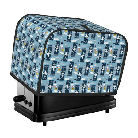 KLL Airplanes and Aviation Signs Print 2 Slice Toaster Dust Covers Kitchen Small Appliance Cover with 2 Pockets Can hold Jam Spreader Knife & Toaster Tongs (11.4 x 7.9 x 7.5)
KLL Airplanes and Aviation Signs Print 2 Slice Toaster Dust Covers Kitchen Small Appliance Cover with 2 Pockets Can hold Jam Spreader Knife & Toaster Tongs (11.4 x 7.9 x 7.5)