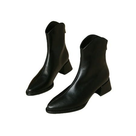 Winter Boots For Women Women s Boots Women s Autumn And Winter Short Boots Low Tube Thick Heel High Heel Ankle Boots Black
Winter Boots For Women Women s Boots Women s Autumn And Winter Short Boots Low Tube Thick Heel High Heel Ankle Boots Black