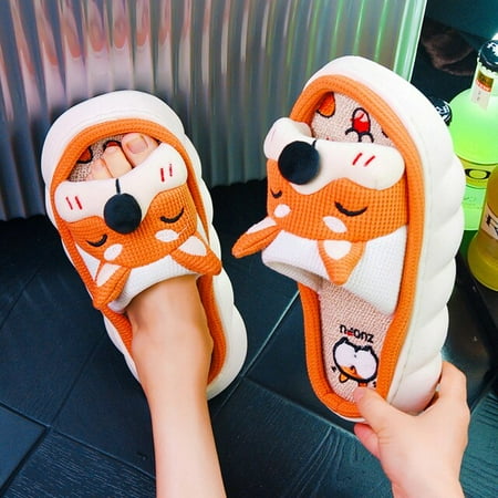 2022 New Fashion Linen Slippers Women Cute Squirrel Home Platform Slippers Comfort Cartoon Couple Ladies Slides Free Shipping
2022 New Fashion Linen Slippers Women Cute Squirrel Home Platform Slippers Comfort Cartoon Couple Ladies Slides Free Shipping