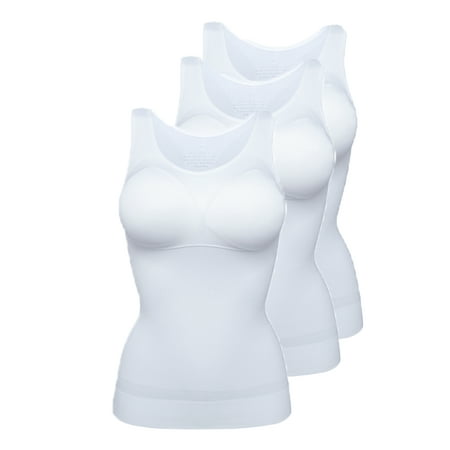 LELINTA Women s Cami Body Shaper Tummy Control Removable Padded Shapewear TaLELINTA Top Slimming Camisole Stretch Undershirt Cami Tops 3-Pack
LELINTA Women s Cami Body Shaper Tummy Control Removable Padded Shapewear TaLELINTA Top Slimming Camisole Stretch Undershirt Cami Tops 3-Pack