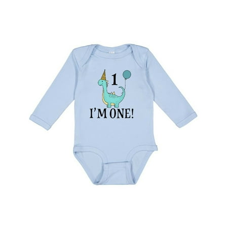 Inktastic First Birthday Dinosaur Party 1 Year Old Gift Baby Boy or Baby Girl Long Sleeve Bodysuit
Inktastic First Birthday Dinosaur Party 1 Year Old Gift Baby Boy or Baby Girl Long Sleeve Bodysuit