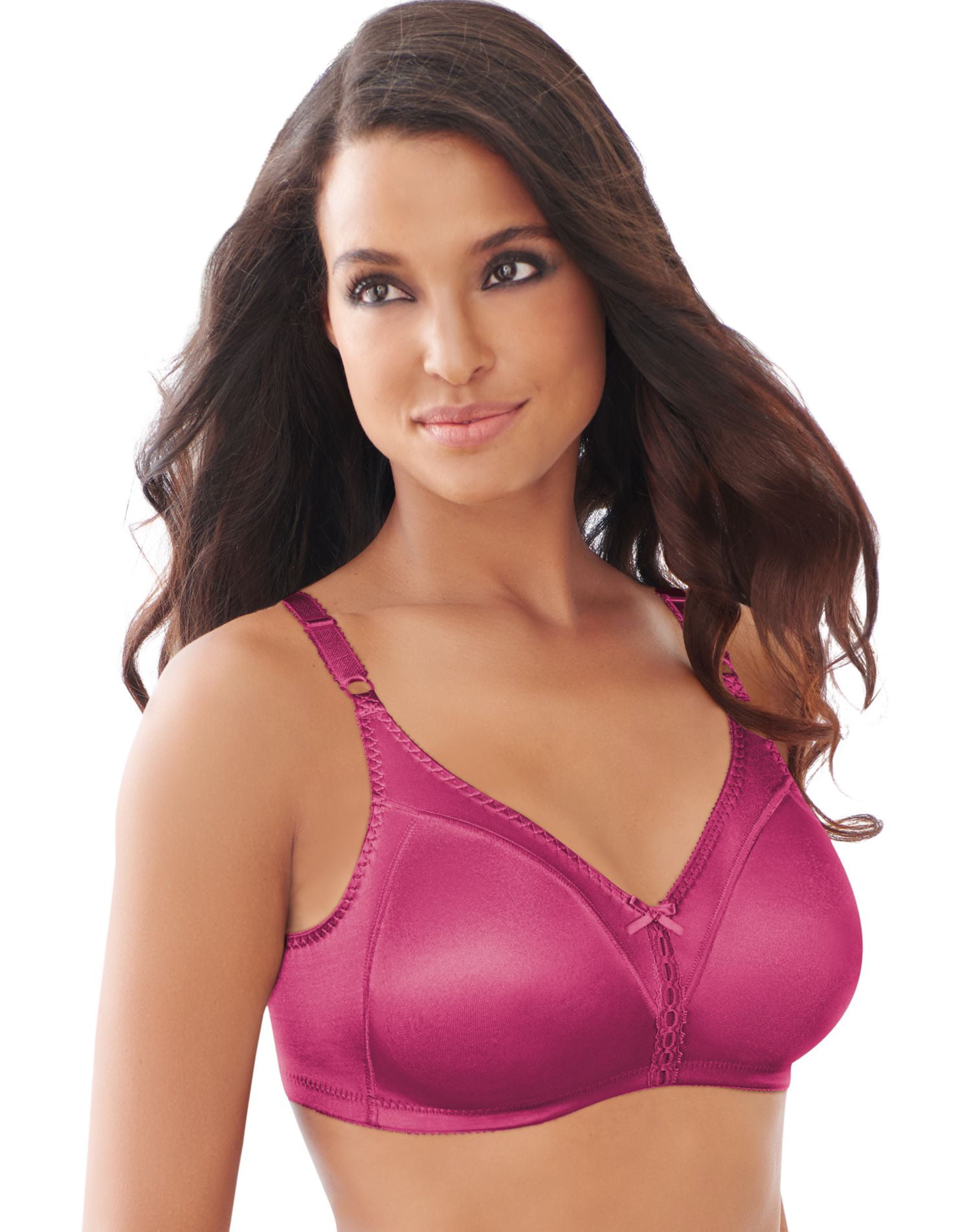 Womens Wirefree Double Support Bra Style Df Walmart