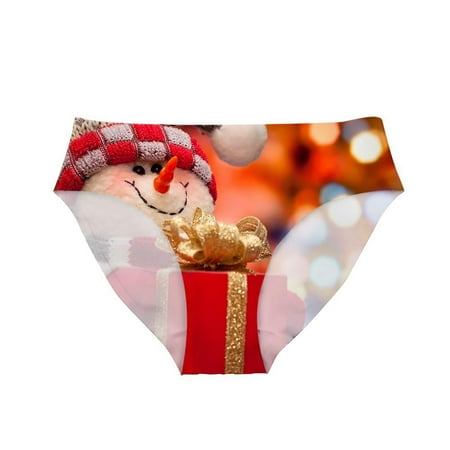 DECILRO Lingerie for Women Women s Christmas Printed Underwear Briefs Lce Silk Casual Comfortable Underwear Women s Underwear Orange S
DECILRO Lingerie for Women Women s Christmas Printed Underwear Briefs Lce Silk Casual Comfortable Underwear Women s Underwear Orange S