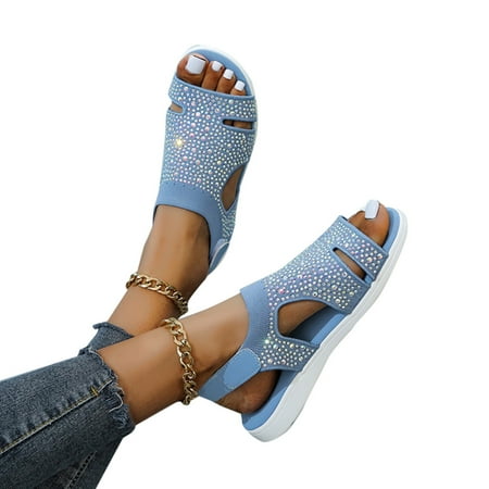 Women s Sandal Comfort Slides Beach Shoes Buckle Design Summer Beach Shoes For Outdoor New