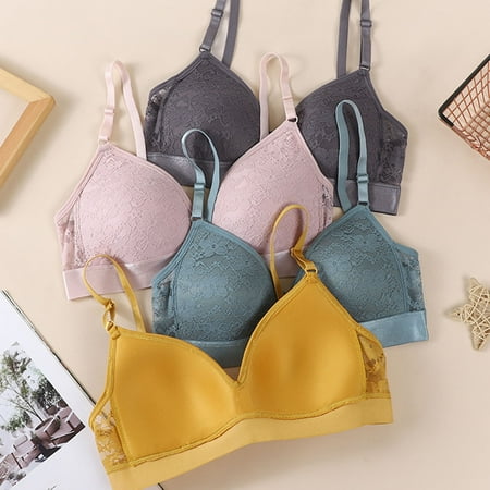 Aayomet Womens Bras New Thin Breathable Beautiful Back Suspender Inner Build Fixed Cup No Underwire Anti Slip Lace Bra Gather Gray One Size
Aayomet Womens Bras New Thin Breathable Beautiful Back Suspender Inner Build Fixed Cup No Underwire Anti Slip Lace Bra Gather Gray One Size