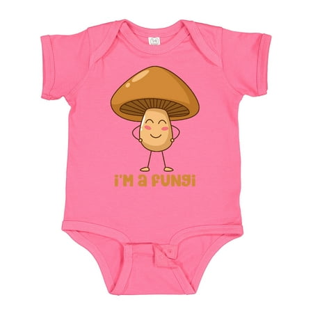 Inktastic I m a Fungi Gift Baby Boy or Baby Girl Bodysuit