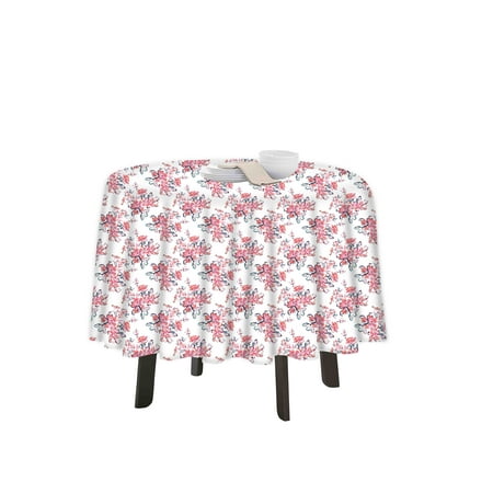 eloria Floral Printed Round Table Cloth Resistant Washable Decorative Table Cover for Dining Table
eloria Floral Printed Round Table Cloth Resistant Washable Decorative Table Cover for Dining Table