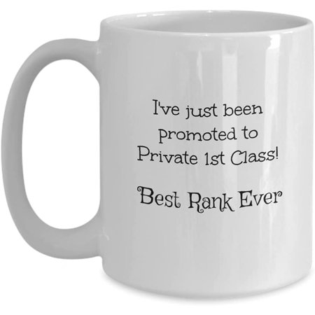 Private 1st Class Mug Private 1st Class Coffee Mug Promotion to Private 1st Class Gifts Tea or Coffee Cup
Private 1st Class Mug Private 1st Class Coffee Mug Promotion to Private 1st Class Gifts Tea or Coffee Cup