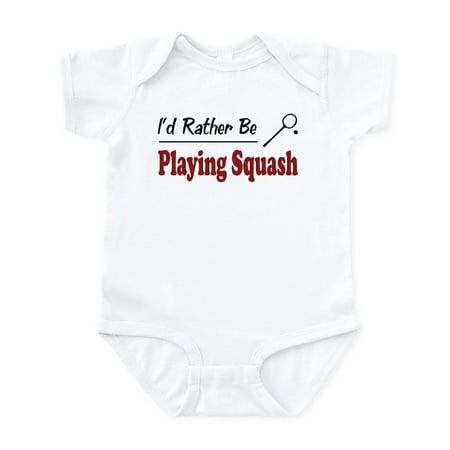 CafePress - Rather Be Playing Squash Infant Bodysuit - Baby Light Bodysuit Size Newborn - 24 Months
CafePress - Rather Be Playing Squash Infant Bodysuit - Baby Light Bodysuit Size Newborn - 24 Months