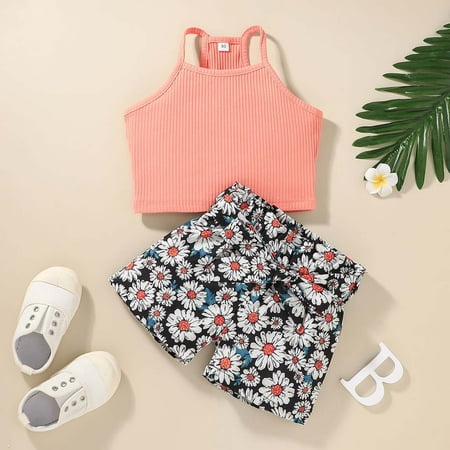 AURIGATE Toddler Kids Baby Girls Summer Fashion Sling Top Print Shorts Clothes Suit Clearance
AURIGATE Toddler Kids Baby Girls Summer Fashion Sling Top Print Shorts Clothes Suit Clearance