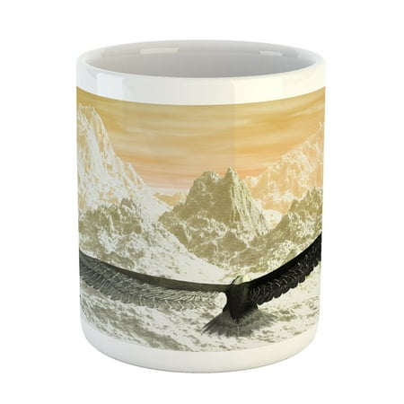 Birds Mug Eagle Flying Towards the Mountains in the Sunset Clouds Wild Nature Landscape Print Printed Ceramic Coffee Mug Water Tea Drinks Cup Orange Olive 11oz
Birds Mug Eagle Flying Towards the Mountains in the Sunset Clouds Wild Nature Landscape Print Printed Ceramic Coffee Mug Water Tea Drinks Cup Orange Olive 11oz