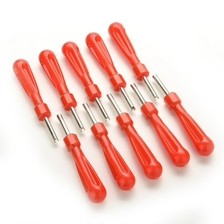 10Pcs Tire Valve Core Remover Puller Key Tyre Valve Removal Tool