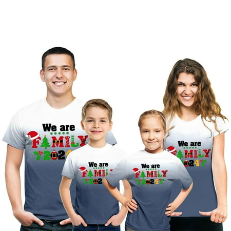 Family Matching Outfits Women Mom Christmas Clothes Printed Short Sleeve Tops T Shirt Matching Outfits Set
Family Matching Outfits Women Mom Christmas Clothes Printed Short Sleeve Tops T Shirt Matching Outfits Set