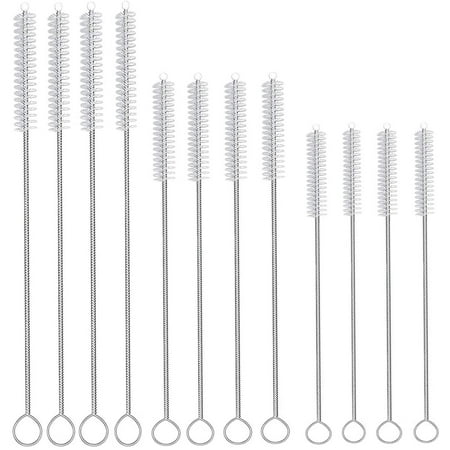 Drinking Straw Cleaning Brush Kit Straw Tube Pipe Cleaner Nylon Bristles Stainless Steel Long Handle Cleaning Brushes for Multiple Size Straws Set of 12
Drinking Straw Cleaning Brush Kit Straw Tube Pipe Cleaner Nylon Bristles Stainless Steel Long Handle Cleaning Brushes for Multiple Size Straws Set of 12
