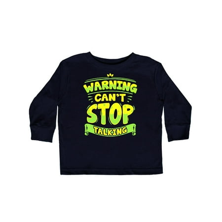 Inktastic Funny Cant Stop Talking Quote Gift Toddler Boy or Toddler Girl Long Sleeve T-Shirt
Inktastic Funny Cant Stop Talking Quote Gift Toddler Boy or Toddler Girl Long Sleeve T-Shirt