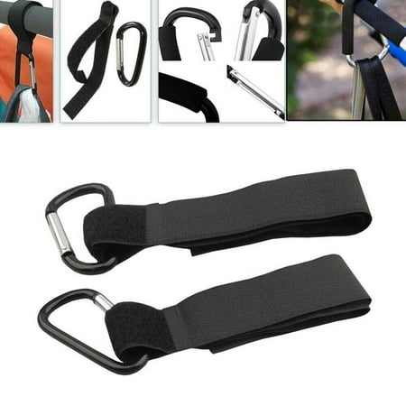 Pram Hooks - Snap Hooks Made Of Aluminum - Set Of 2 Black Stable Resilient Flexible - Pram Attachment Universal Hook
Pram Hooks - Snap Hooks Made Of Aluminum - Set Of 2 Black Stable Resilient Flexible - Pram Attachment Universal Hook