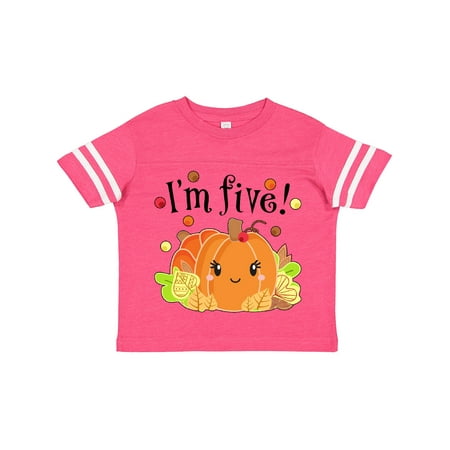 Inktastic I m Five- Pumpkin Birthday Autumn Gift Toddler Boy or Toddler Girl T-Shirt
Inktastic I m Five- Pumpkin Birthday Autumn Gift Toddler Boy or Toddler Girl T-Shirt