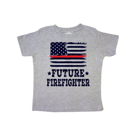 Inktastic Future Firefighter USA Gift Toddler Boy or Toddler Girl T-Shirt