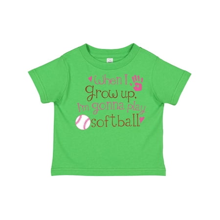 Inktastic Future Softball Player Girls Gift Toddler Toddler Girl T-Shirt
Inktastic Future Softball Player Girls Gift Toddler Toddler Girl T-Shirt