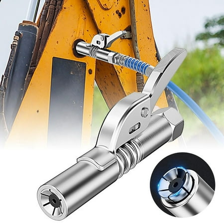 Gnmfd Grease GunS Nozzle Self-locking Nozzle Locking Clamp Type High-pressure Nozzle Pneumatic Manual Grease Machine Nozzle Accessories Gray
Gnmfd Grease GunS Nozzle Self-locking Nozzle Locking Clamp Type High-pressure Nozzle Pneumatic Manual Grease Machine Nozzle Accessories Gray