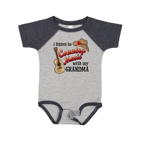 Inktastic I Listen to Country Music with My Grandma Guitar and Hat Gift Baby Boy or Baby Girl Bodysuit
Inktastic I Listen to Country Music with My Grandma Guitar and Hat Gift Baby Boy or Baby Girl Bodysuit