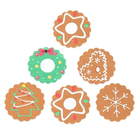 6 Pcs Christmas Coasters Non-woven Fabric Round Cup Mats Non-slip Heat Insulation Bottle Mugs for Home Restaurant Party (5 Patterns Mixed)
6 Pcs Christmas Coasters Non-woven Fabric Round Cup Mats Non-slip Heat Insulation Bottle Mugs for Home Restaurant Party (5 Patterns Mixed)