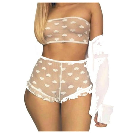 UoCefik Lingerie Set for Women Dot Print 2 Piece Off the Shoulder Lace See Through Sexy Bra and Panty Sets
UoCefik Lingerie Set for Women Dot Print 2 Piece Off the Shoulder Lace See Through Sexy Bra and Panty Sets